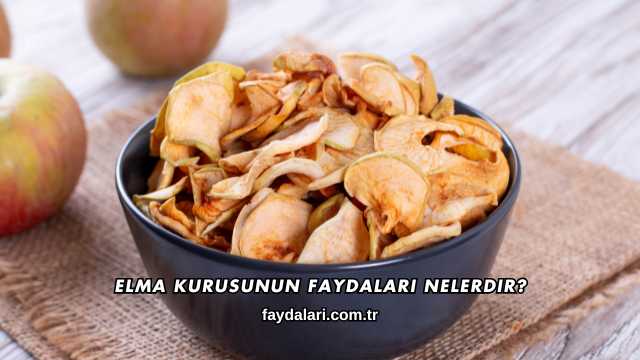 Elma Kurusunun Faydaları Nelerdir?