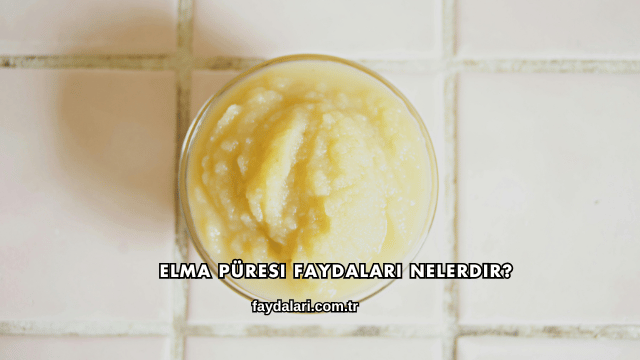 Elma Püresi Faydaları Nelerdir?