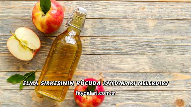Elma Sirkesinin Vücuda Faydaları Nelerdir?