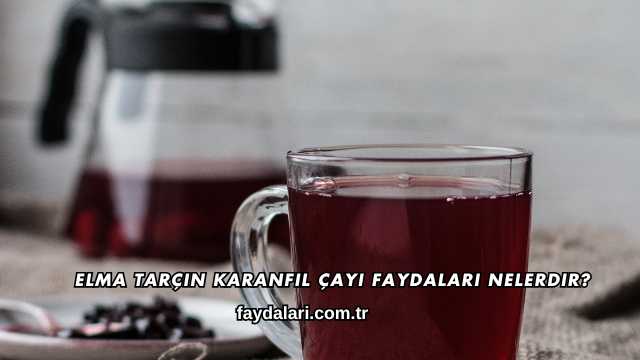 Elma Tarçın Karanfil Çayı Faydaları Nelerdir?