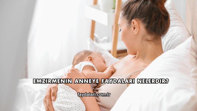 Emzirmenin Anneye Faydaları Nelerdir?