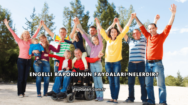 Engelli Raporunun Faydaları Nelerdir?