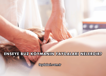 Enseye Buz Koymanın Faydaları Nelerdir?