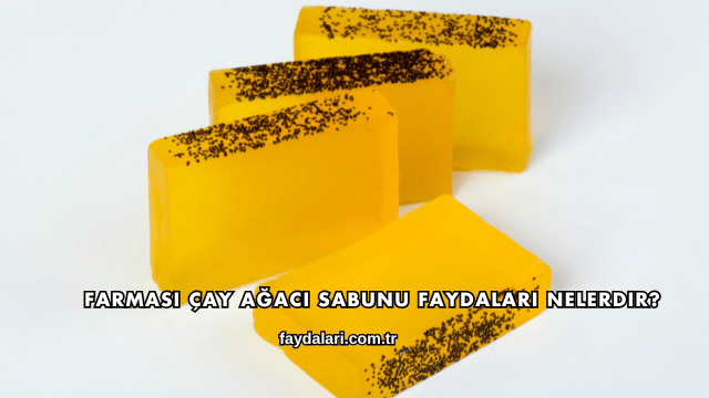 Farmasi Çay Ağacı Sabunu Faydaları Nelerdir?