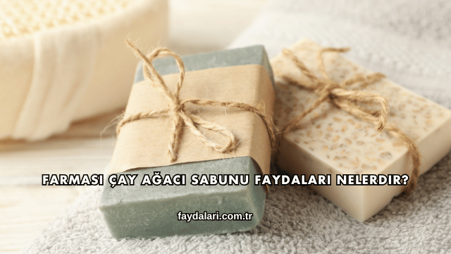 Farmasi Çay Ağacı Sabunu Faydaları Nelerdir?