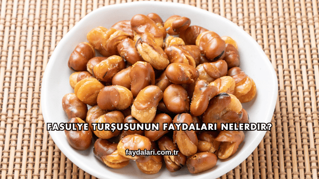 Fasulye Turşusunun Faydaları Nelerdir?