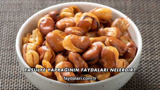 Fasulye Yaprağının Faydaları Nelerdir?