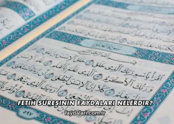 Fetih Suresinin Faydaları Nelerdir?