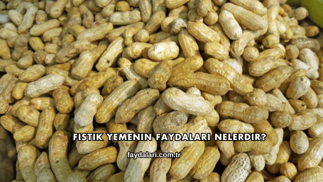 Fıstık Yemenin Faydaları Nelerdir?
