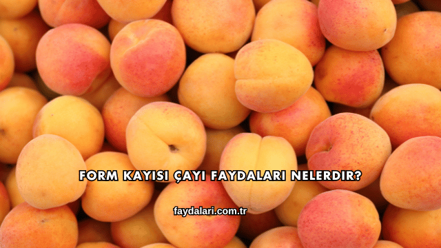 Form Kayısı Çayı Faydaları Nelerdir?