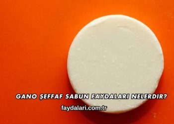 Gano Şeffaf Sabun Faydaları Nelerdir?