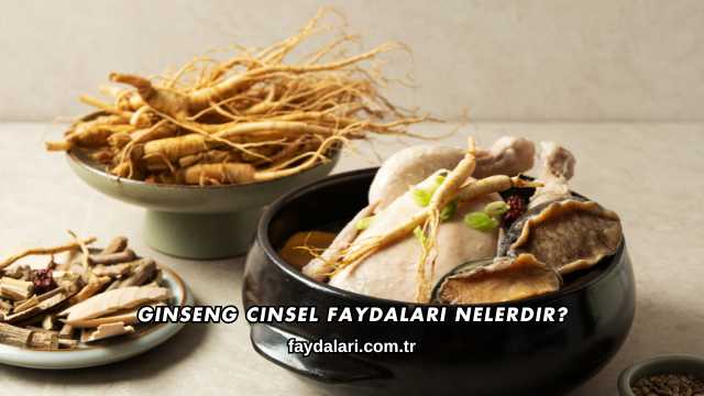 Ginseng Cinsel Faydaları Nelerdir?
