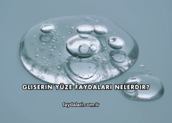 Gliserin Yüze Faydaları Nelerdir?