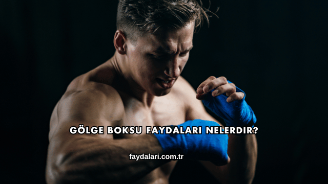 Gölge Boksu Faydaları Nelerdir?