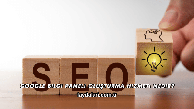 Google Bilgi Paneli Oluşturma Hizmeti Nedir?