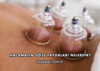 Hacamatın Göze Faydaları Nelerdir?