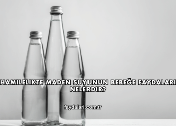 Hamilelikte Maden Suyunun Bebeğe Faydaları Nelerdir?