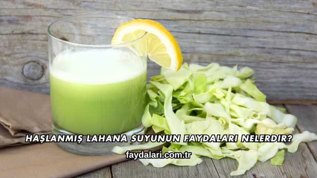 Haşlanmış Lahana Suyunun Faydaları Nelerdir?