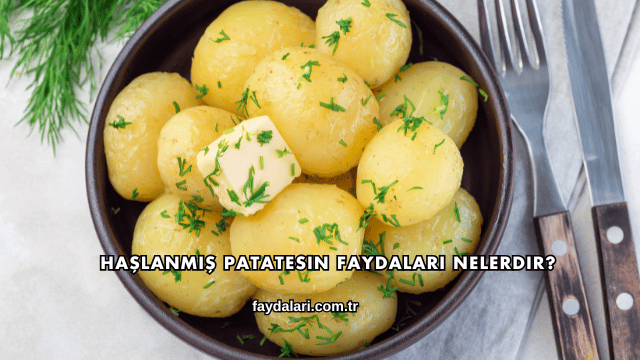Haşlanmış Patatesin Faydaları Nelerdir?
