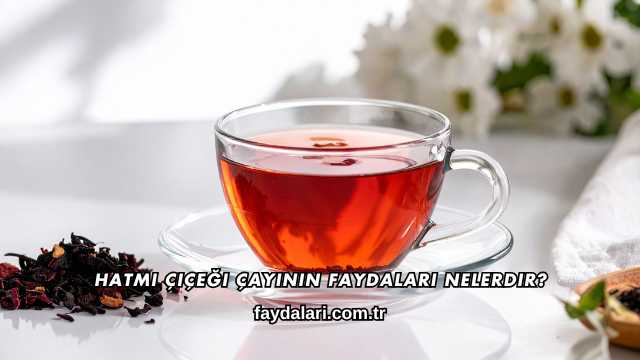 Hatmi Çiçeği Çayının Faydaları Nelerdir?