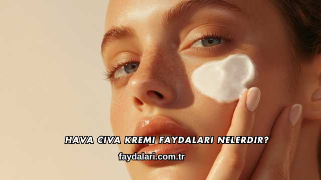 Hava Civa Kremi Faydaları Nelerdir?