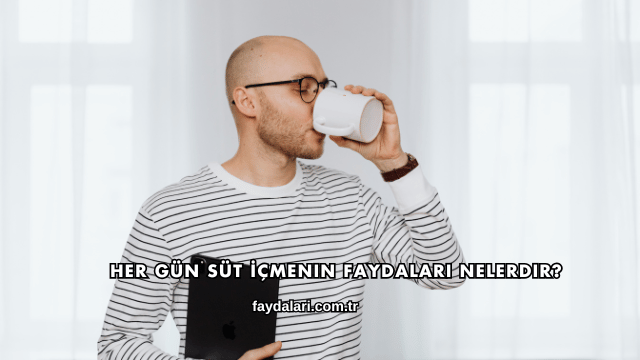 Her Gün Süt İçmenin Faydaları Nelerdir?