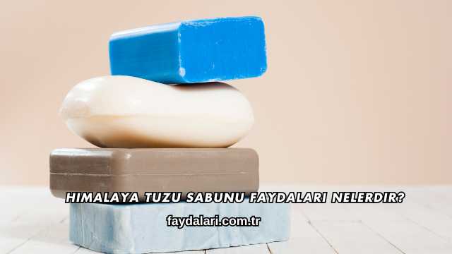 Himalaya Tuzu Sabunu Faydaları Nelerdir?