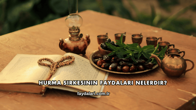 Hurma Sirkesinin Faydaları Nelerdir?