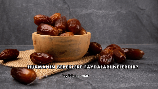 Hurmanın Bebeklere Faydaları Nelerdir?