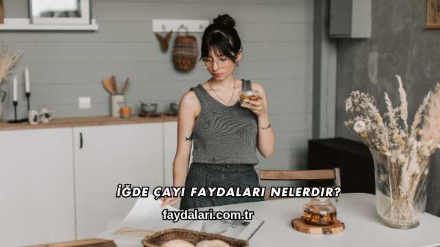 İğde Çayı Faydaları Nelerdir?