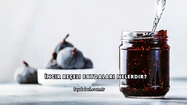 İncir Reçeli Faydaları Nelerdir?