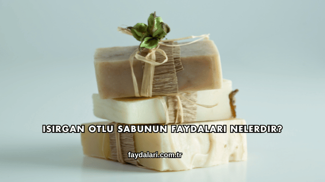 Isırgan Otlu Sabunun Faydaları Nelerdir?