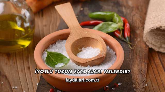 İyotlu Tuzun Faydaları Nelerdir?