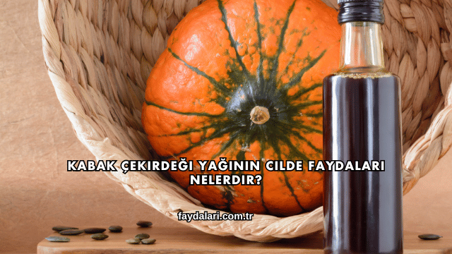 Kabak Çekirdeği Yağının Cilde Faydaları Nelerdir?