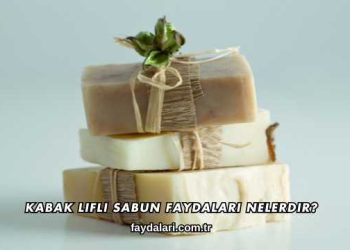 Kabak Lifli Sabun Faydaları Nelerdir?