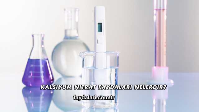 Kalsiyum Nitrat Faydaları Nelerdir?