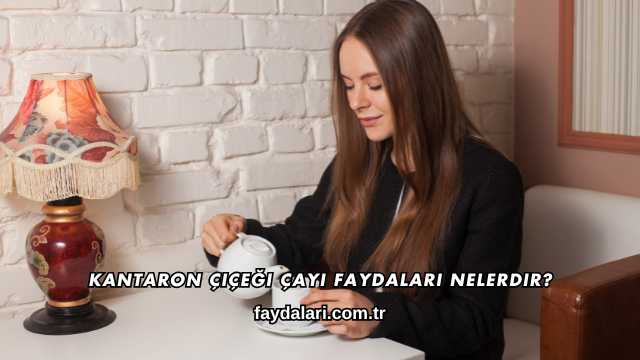 Kantaron Çiçeği Çayı Faydaları Nelerdir?