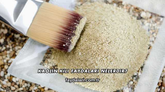 Kaolin Kili Faydaları Nelerdir?