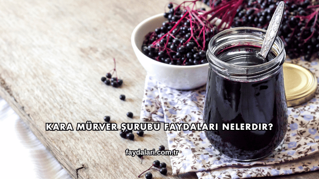 Kara Mürver Şurubu Faydaları Nelerdir?