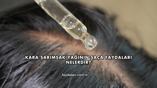 Kara Sarımsak Yağının Saça Faydaları Nelerdir?