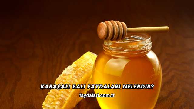 Karaçalı Balı Faydaları Nelerdir?
