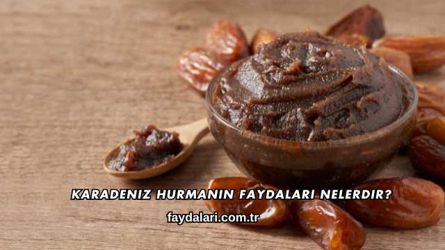 Karadeniz Hurmanın Faydaları Nelerdir?