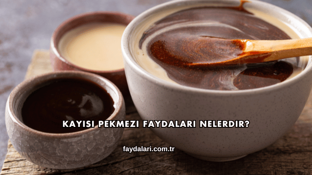 Kayısı Pekmezi Faydaları Nelerdir?