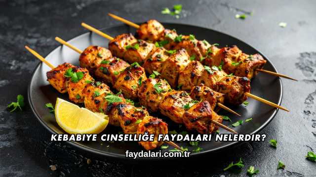 Kebabiye Cinselliğe Faydaları Nelerdir?