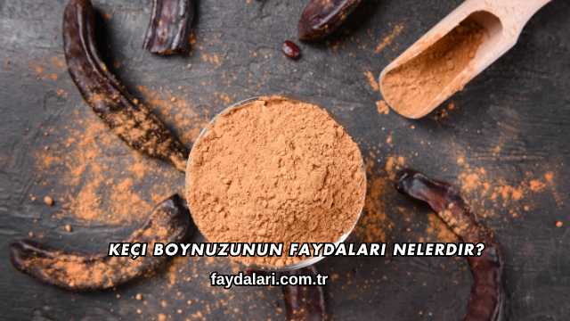 Keçi Boynuzunun Faydaları Nelerdir?