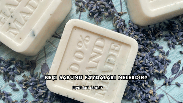 Keçi Sabunu Faydaları Nelerdir?