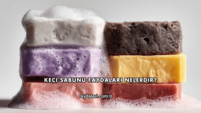 Keçi Sabunu Faydaları Nelerdir?