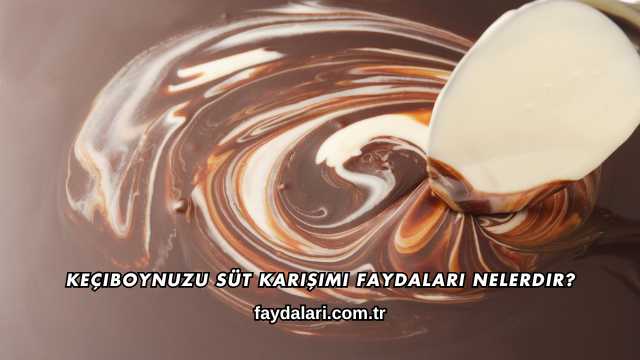 Keçiboynuzu Süt Karışımı Faydaları Nelerdir?