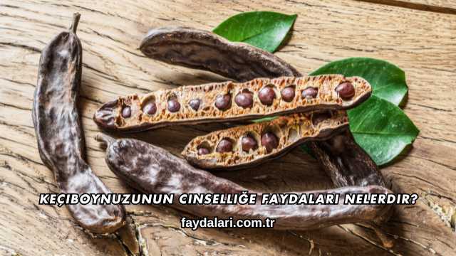 Keçiboynuzunun Cinselliğe Faydaları Nelerdir?