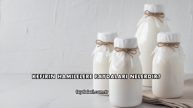 Kefirin Hamilelere Faydaları Nelerdir?